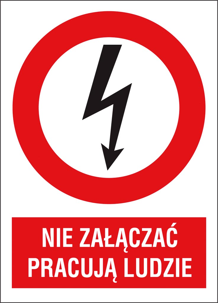 Znak bezpieczeństwa ANRO - ZZ-2EZA ZZ-2EZA