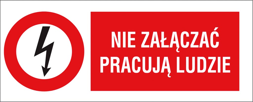 Znak bezpieczeństwa ANRO - ZZ-2EZB ZZ-2EZB