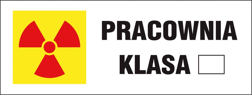 Znak bezpieczeństwa ANRO - ZZ-2PR ZZ-2PR