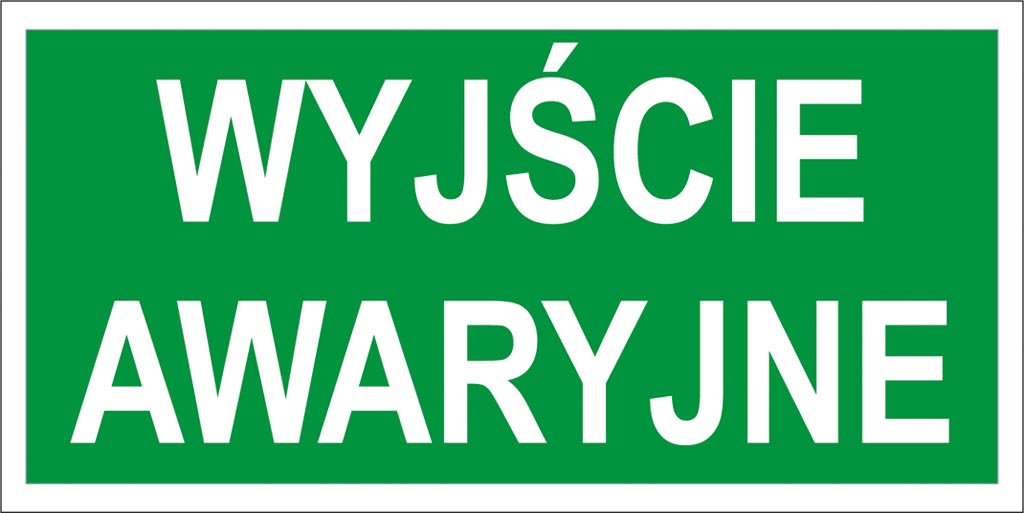 Znak bezpieczeństwa ANRO - ZZ-33E ZZ-33E