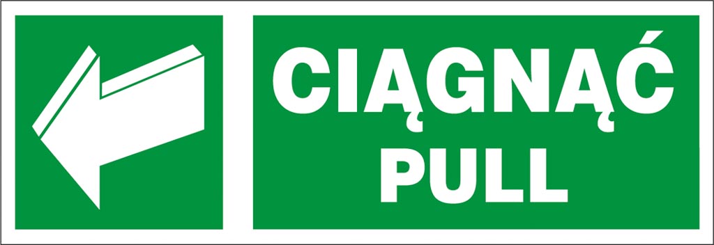 Znak bezpieczeństwa ANRO - ZZ-34E ZZ-34E