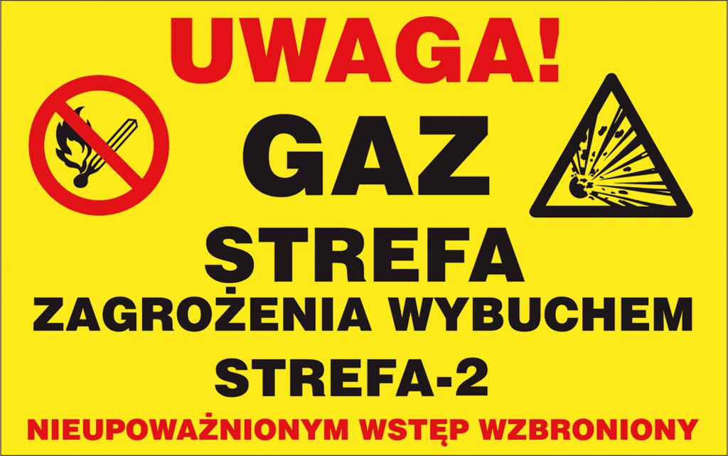 Znak bezpieczeństwa ANRO - ZZ-34G ZZ-34G