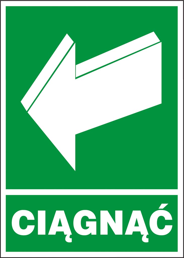 Znak bezpieczeństwa ANRO - ZZ-39E ZZ-39E