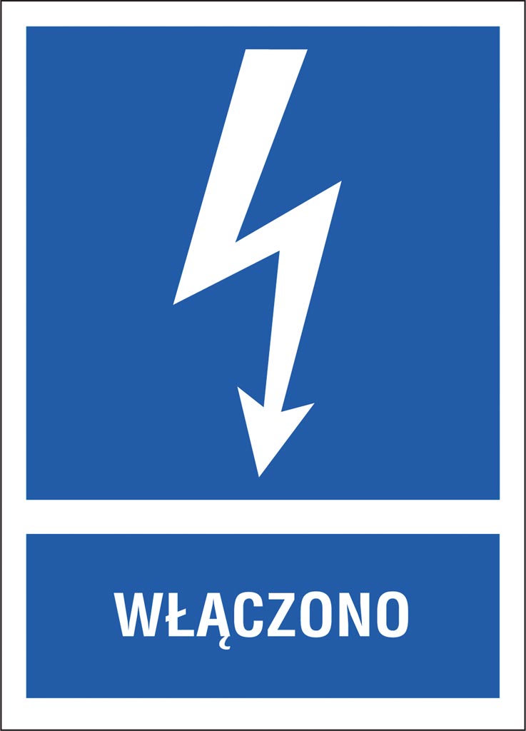 Znak bezpieczeństwa ANRO - ZZ-3EIA ZZ-3EIA