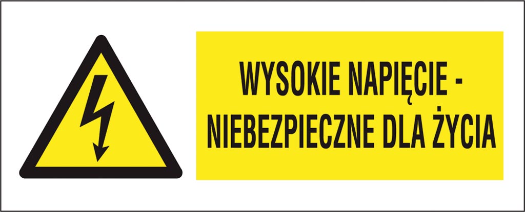 Znak bezpieczeństwa ANRO - ZZ-3EOB ZZ-3EOB