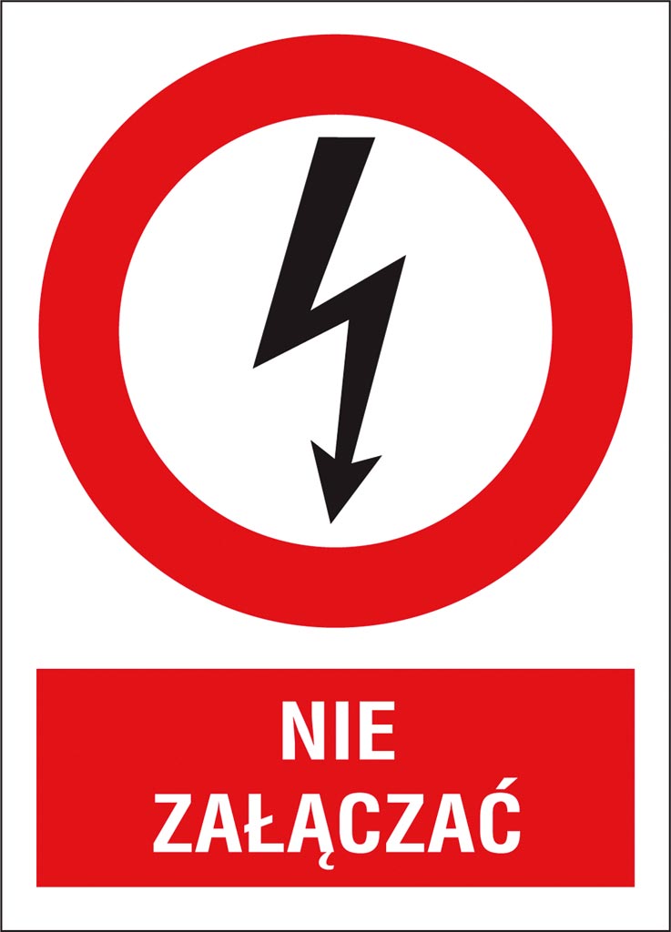 Znak bezpieczeństwa ANRO - ZZ-3EZA ZZ-3EZA