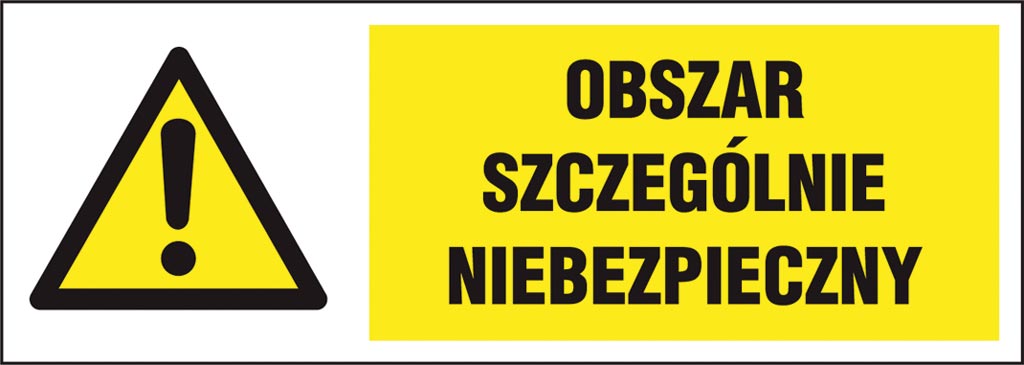 Znak bezpieczeństwa ANRO - ZZ-3KL ZZ-3KL