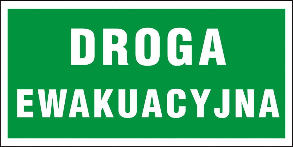 Znak bezpieczeństwa ANRO - ZZ-40E ZZ-40E