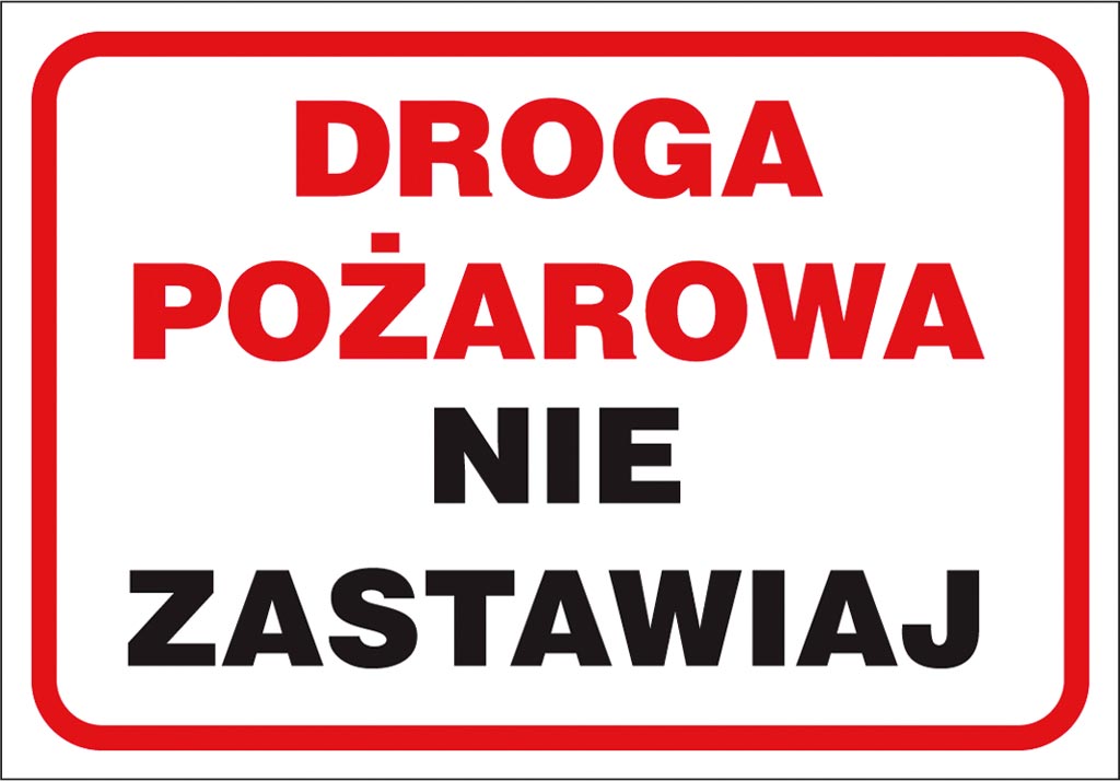 Znak bezpieczeństwa ANRO - ZZ-40P ZZ-40P