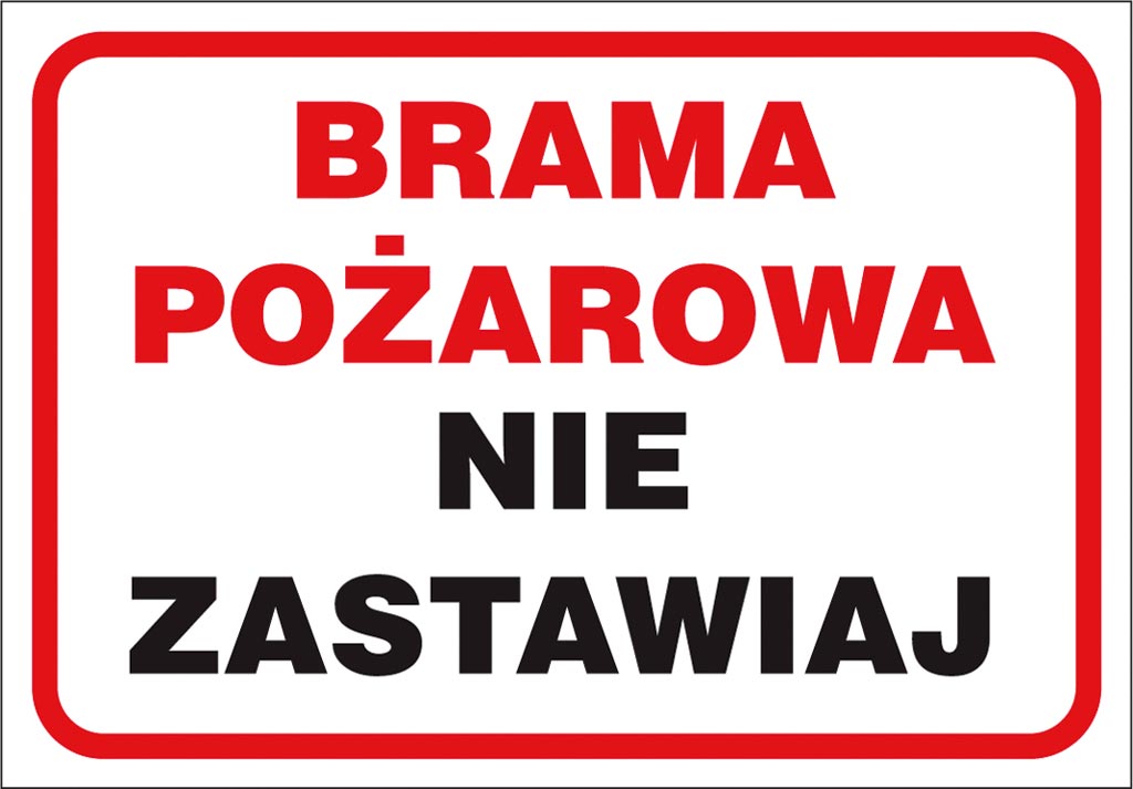 Znak bezpieczeństwa ANRO - ZZ-42P ZZ-42P