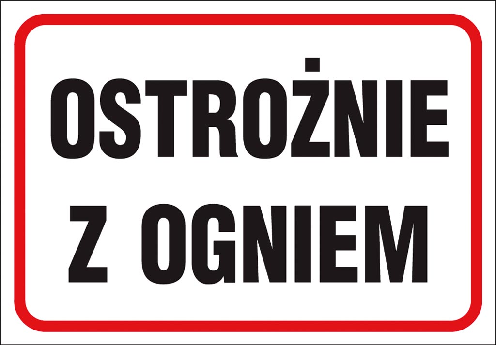 Znak bezpieczeństwa ANRO - ZZ-43P ZZ-43P