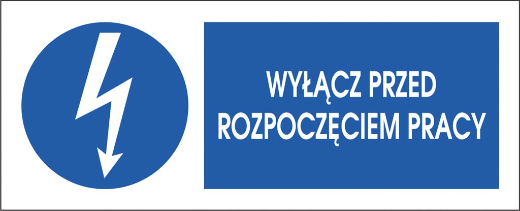 Znak bezpieczeństwa ANRO - ZZ-4ENB ZZ-4ENB