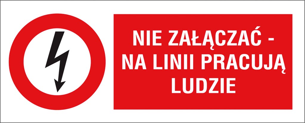 Znak bezpieczeństwa ANRO - ZZ-4EZB ZZ-4EZB