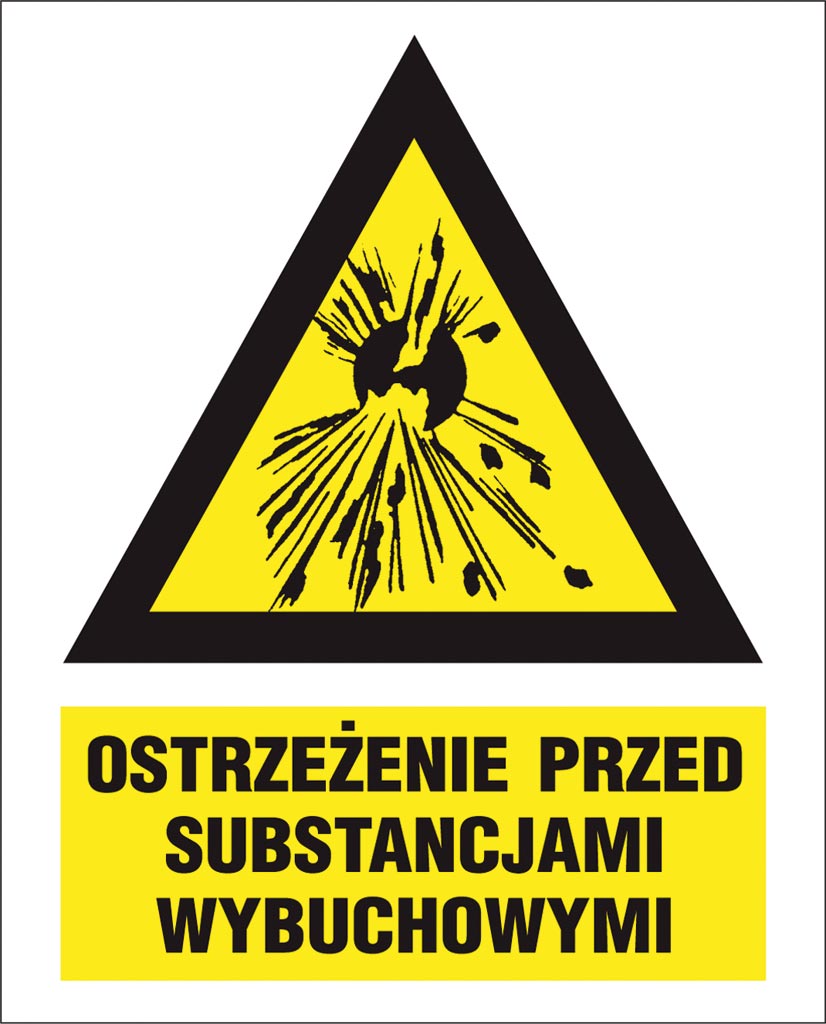 Znak bezpieczeństwa ANRO - ZZ-4KN ZZ-4KN