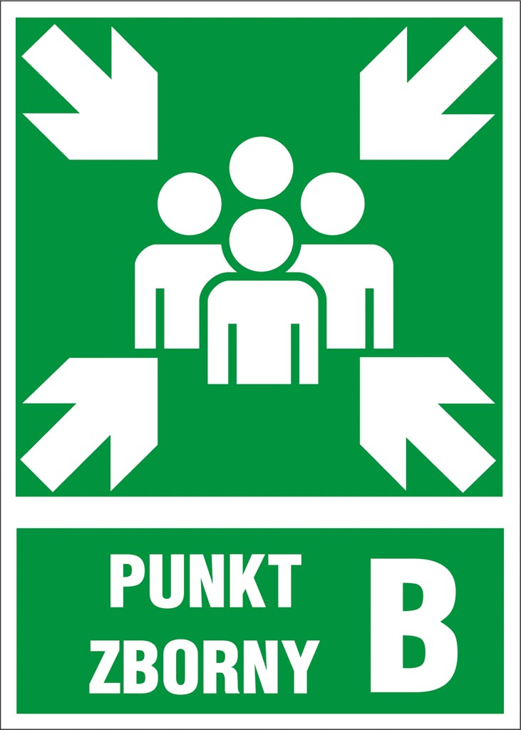 Znak bezpieczeństwa ANRO - ZZ-55E ZZ-55E