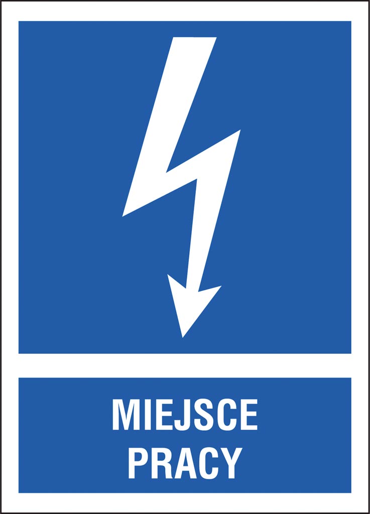 Znak bezpieczeństwa ANRO - ZZ-5EIA ZZ-5EIA