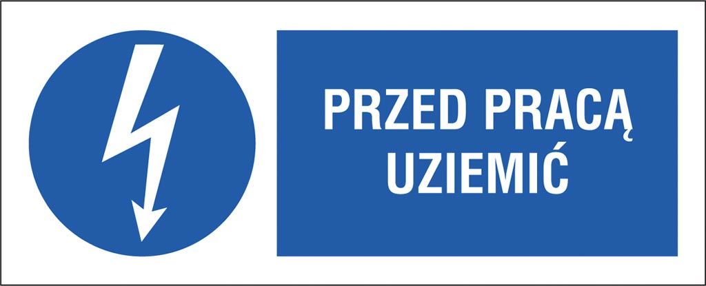 Znak bezpieczeństwa ANRO - ZZ-5ENB ZZ-5ENB