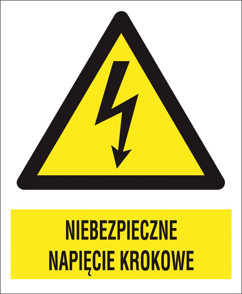 Znak bezpieczeństwa ANRO - ZZ-5EOA ZZ-5EOA