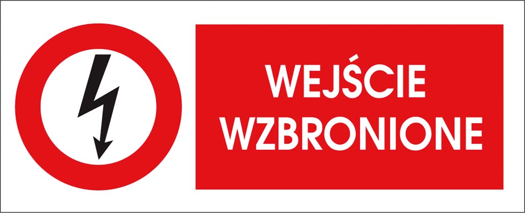 Znak bezpieczeństwa ANRO - ZZ-5EZB ZZ-5EZB