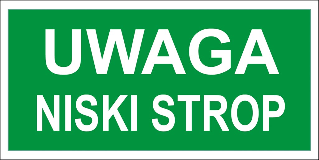 Znak bezpieczeństwa ANRO - ZZ-64E ZZ-64E