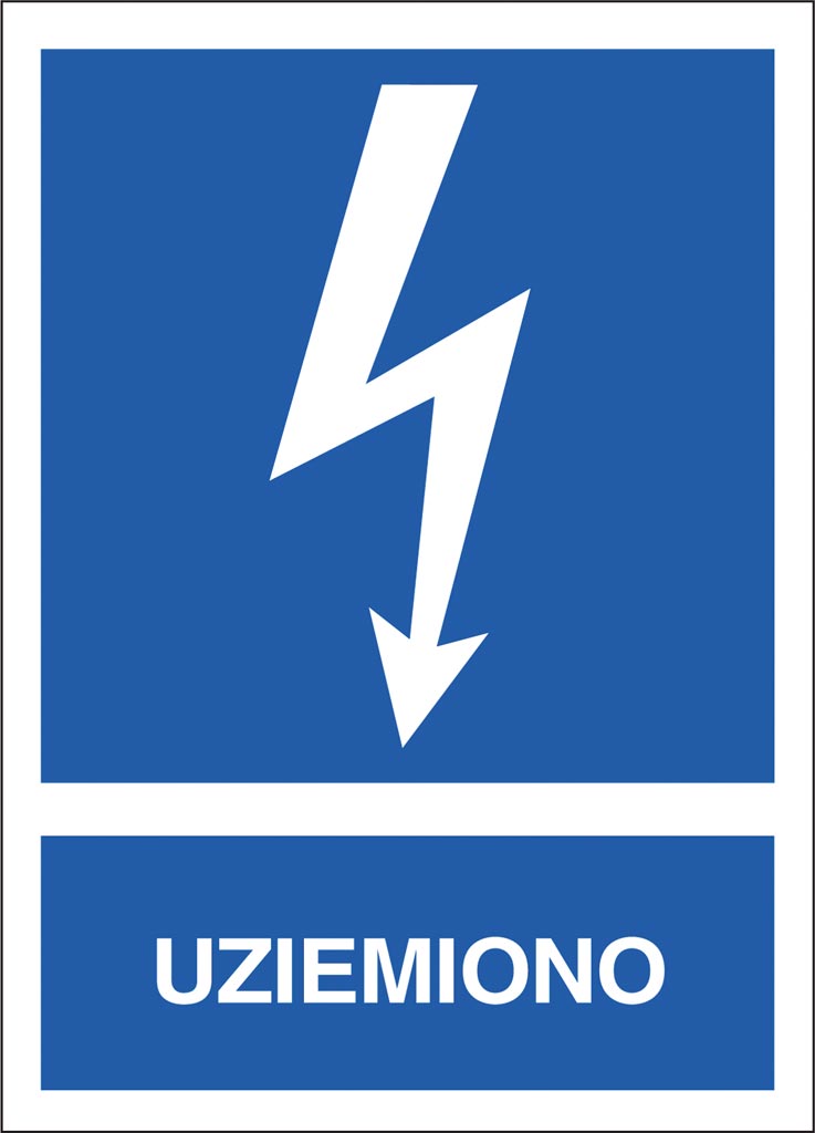 Znak bezpieczeństwa ANRO - ZZ-6EIA ZZ-6EIA