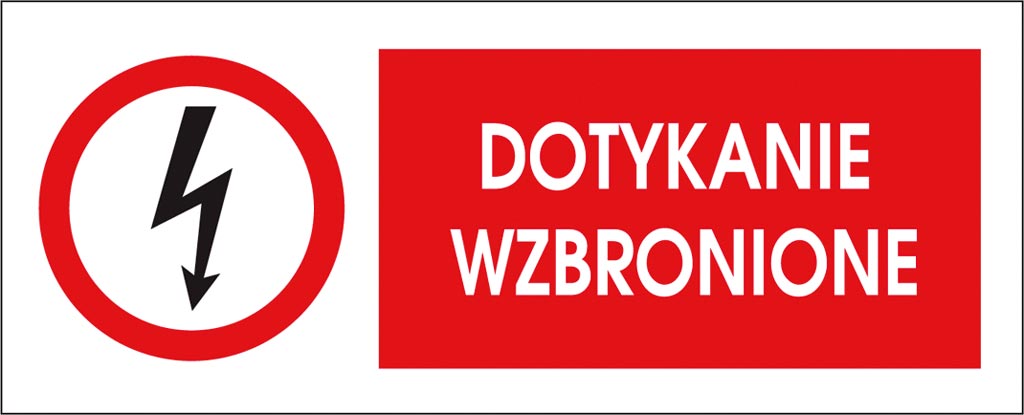 Znak bezpieczeństwa ANRO - ZZ-6EZB ZZ-6EZB