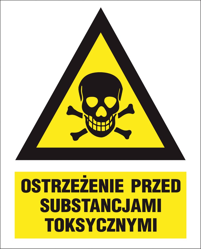 Znak bezpieczeństwa ANRO - ZZ-6KN ZZ-6KN