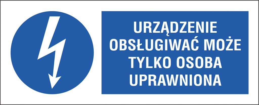 Znak bezpieczeństwa ANRO - ZZ-7ENB ZZ-7ENB