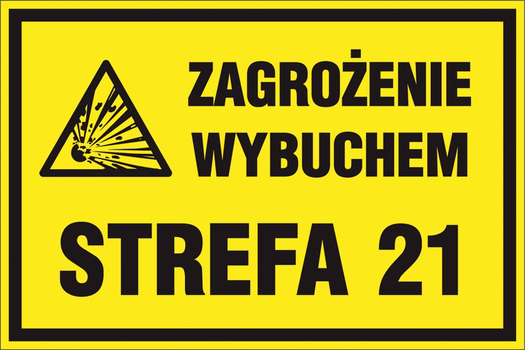 Znak bezpieczeństwa ANRO - ZZ-7G ZZ-7G