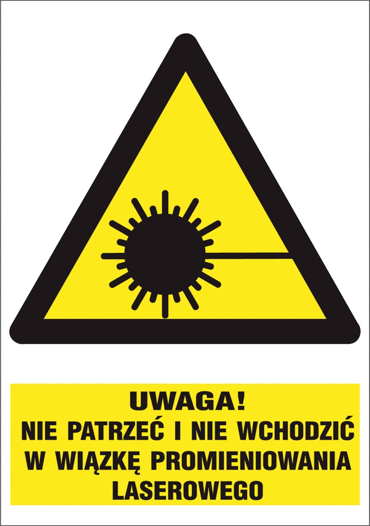 Znak bezpieczeństwa ANRO - ZZ-7O-1 ZZ-7O-1