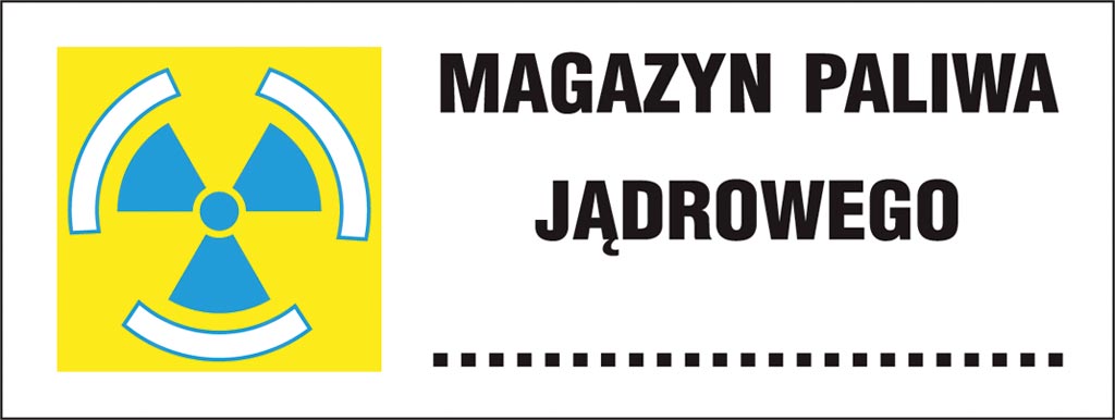 Znak bezpieczeństwa ANRO - ZZ-7PR ZZ-7PR