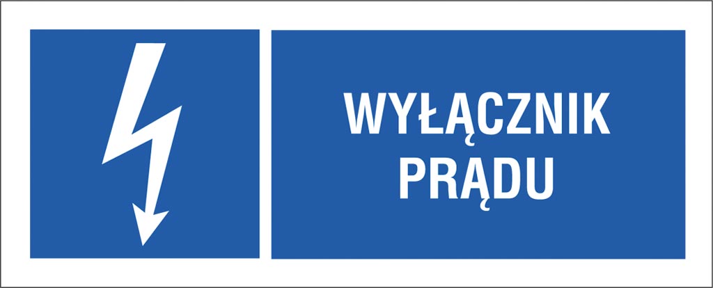 Znak bezpieczeństwa ANRO - ZZ-8EIB ZZ-8EIB