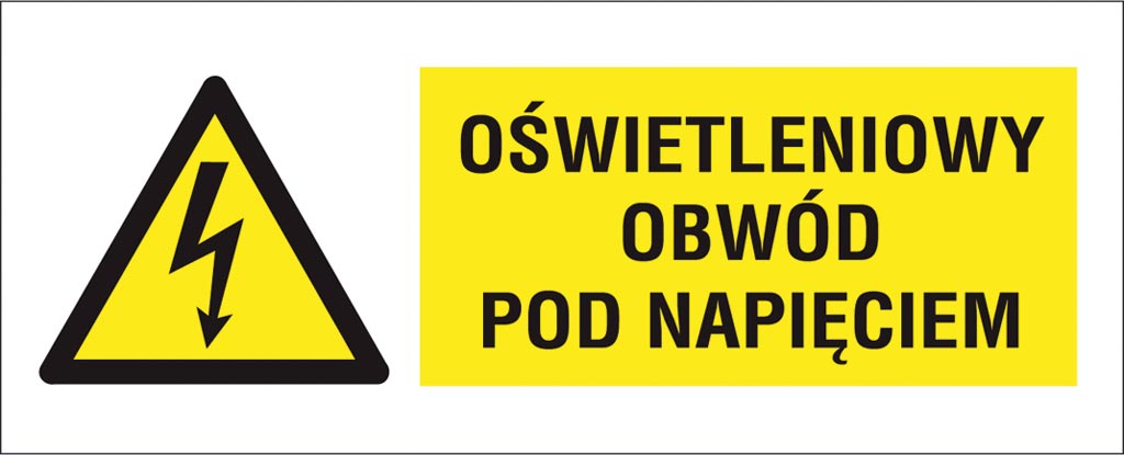 Znak bezpieczeństwa ANRO - ZZ-8EOB ZZ-8EOB