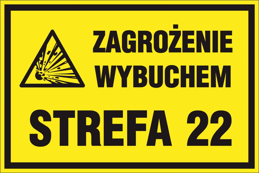 Znak bezpieczeństwa ANRO - ZZ-8G ZZ-8G