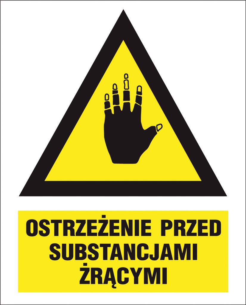 Znak bezpieczeństwa ANRO - ZZ-8KN ZZ-8KN