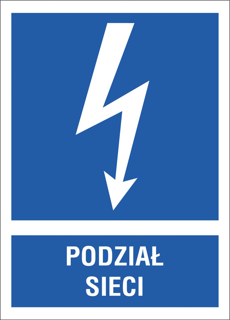 Znak bezpieczeństwa ANRO - ZZ-9EIA ZZ-9EIA