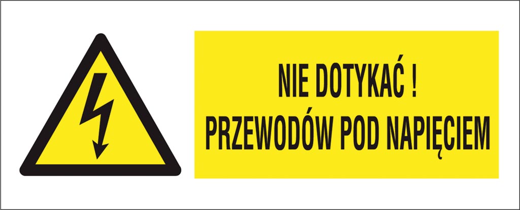 Znak bezpieczeństwa ANRO - ZZ-9EOB ZZ-9EOB