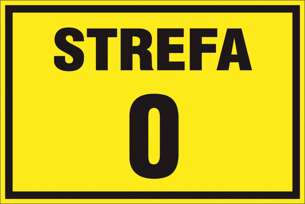 Znak bezpieczeństwa ANRO - ZZ-9G ZZ-9G