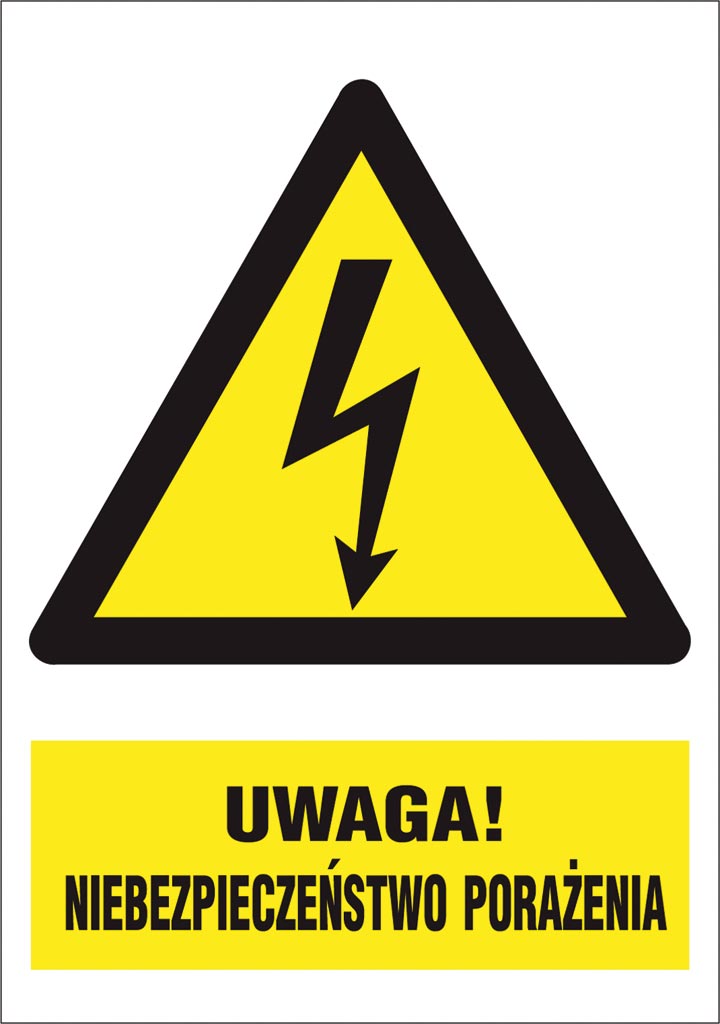 Znak bezpieczeństwa ANRO - ZZ-9O-1 ZZ-9O-1