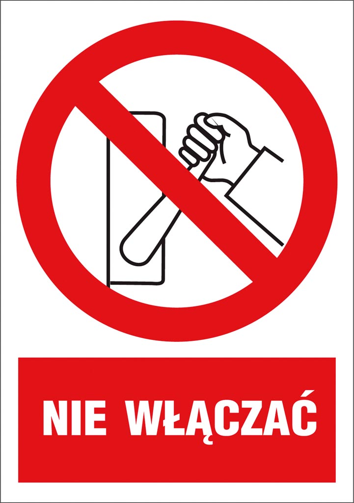 Znak bezpieczeństwa ANRO - ZZ-9Z-1 ZZ-9Z-1