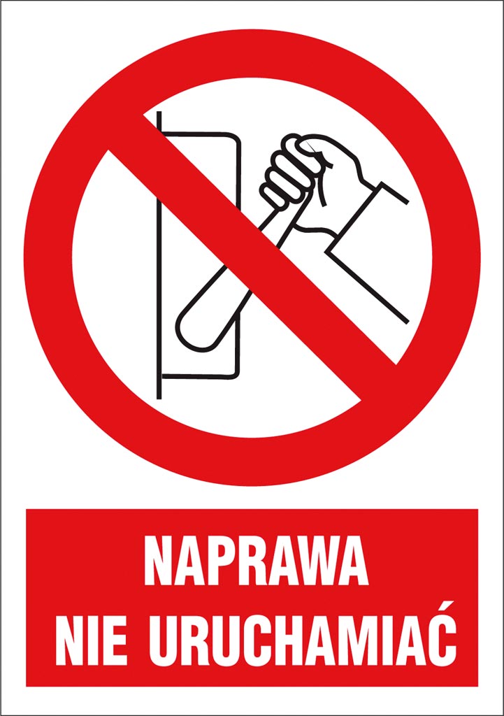 Znak bezpieczeństwa ANRO - ZZ-9Z-3 ZZ-9Z-3