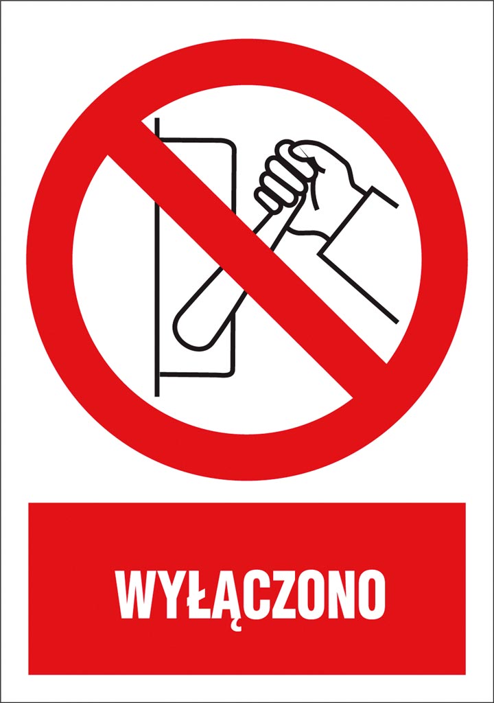 Znak bezpieczeństwa ANRO - ZZ-9Z-5 ZZ-9Z-5