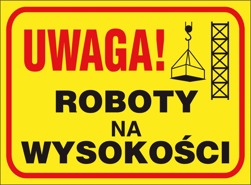 Znak bezpieczeństwa ANRO - ZZ-B10 ZZ-B10P250x350