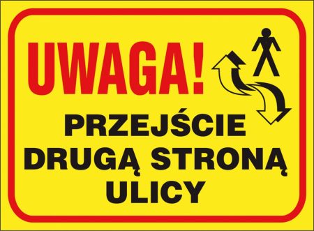 Znak bezpieczeństwa ANRO - ZZ-B12 ZZ-B12P250x350