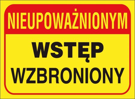 Znak bezpieczeństwa ANRO - ZZ-B19 ZZ-B19P250x350