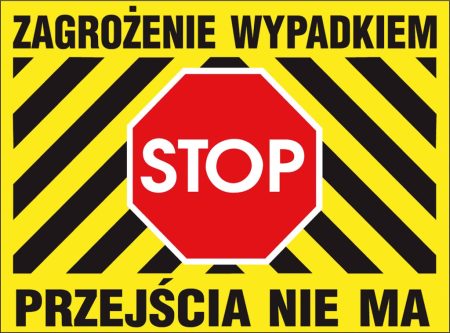 Znak bezpieczeństwa ANRO - ZZ-B27 ZZ-B27P250x350