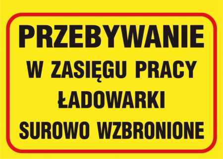 Znak bezpieczeństwa ANRO - ZZ-B33 ZZ-B33P250x350