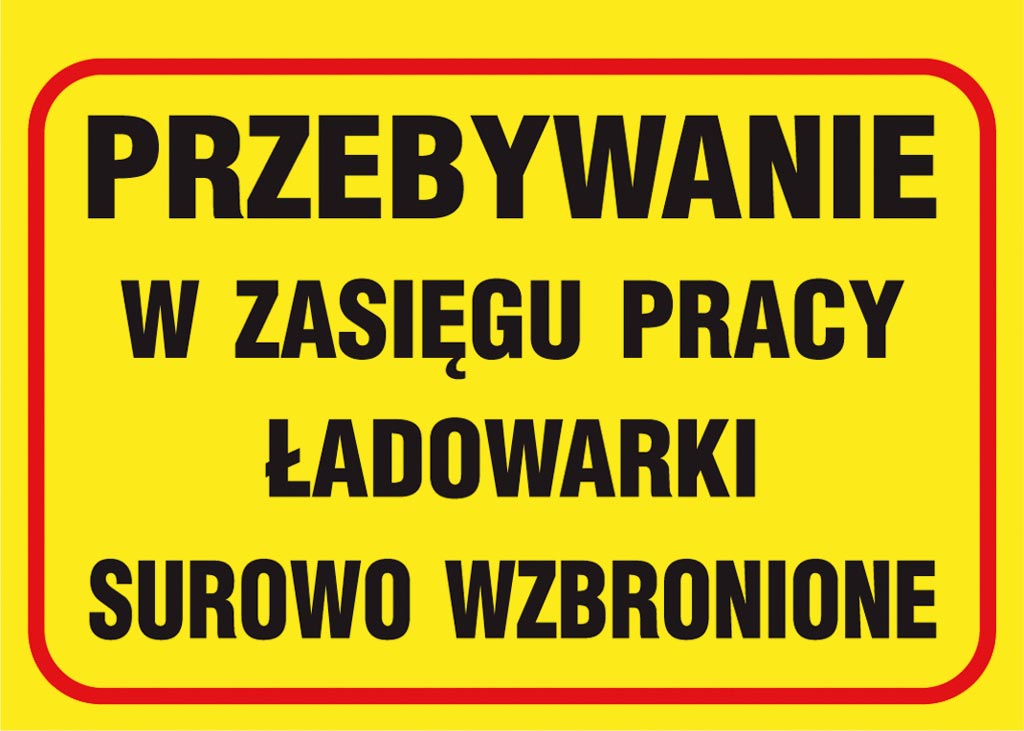 Znak bezpieczeństwa ANRO - ZZ-B33 ZZ-B33P250x350