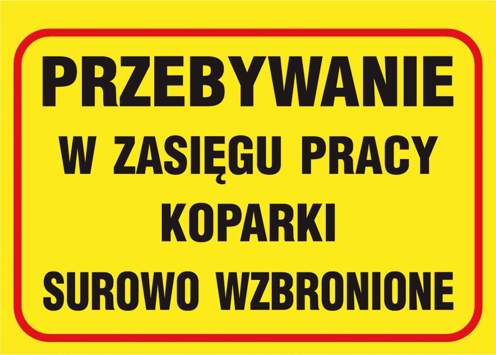 Znak bezpieczeństwa ANRO - ZZ-B34 ZZ-B34P250x350