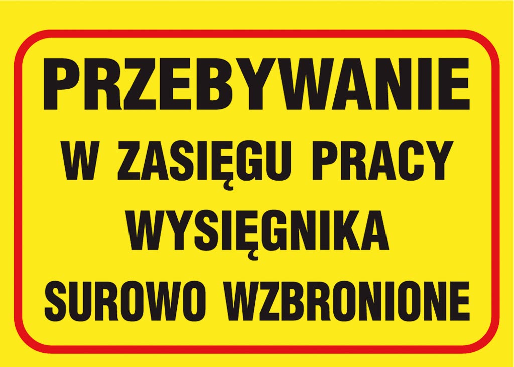 Znak bezpieczeństwa ANRO - ZZ-B35 ZZ-B35P250x350
